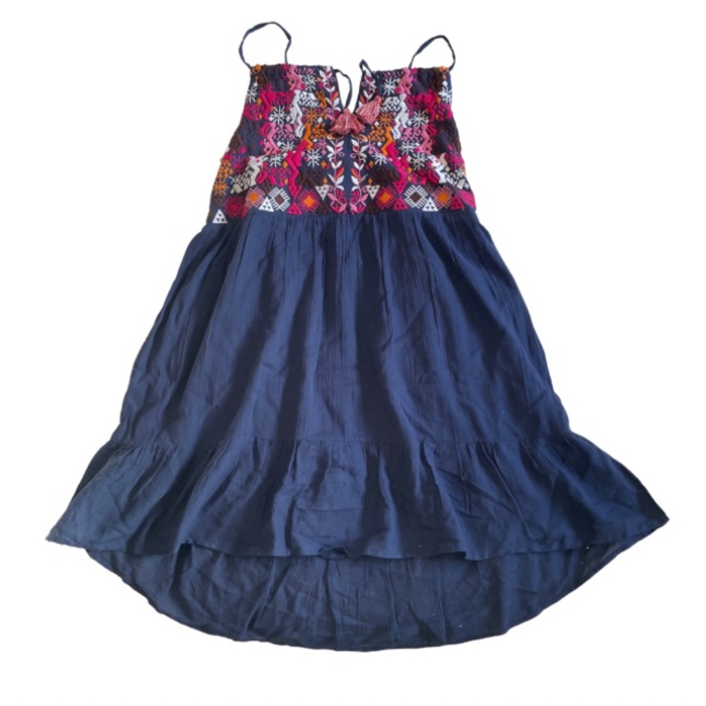 NWT THML Navy Halter Dress Size L